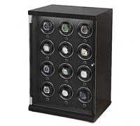 BDPRZGHGL Luxury Watch Winder Box For 12 Automatic Watches Storage Case Built-in Illumination Watch Organizer with High-Gloss Lacquer (Color : A)