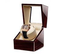 BDPRZGHGL Single Watch Winder For Automatic Watches with Silent Motor Fit Lady and Man Watches Automatic Winding Watch Box (Color : F, Size : 1+0)