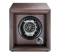 BDPRZGHGL Technology Automatic Watch Winder For 1 2 4 6 Watches with Quiet Motor Soft Flexible Watch Pillows Storage Case Men's and Women's Automatic Watches Display Box (Color : Gray, Size : 6+0)
