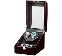 BDPRZGHGL Watch Winder Box 2 3 Adaptador automático de enrollador de Reloj y Motor silencioso con Acabado de Piano de Madera Alimentado por batería Es Muy Amable de tu Parte