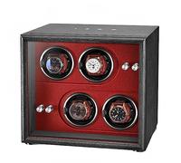 BDPRZGHGL Watch Winder For 4 Automatic Watches Premium Exterior and Soft Flexible Watch Pillows For Men's and Women's Watches (Color : B, Size : 4+0)