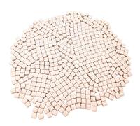 BDSHGRDH Azulejos de Mosaico， 500g Square Ceramic Mosaic Tiles, 500PCS 1 * 1CM Handmade Making Creative Micro Mosaic Pieces for Lovers DIY Mosaic Projects(Pink)