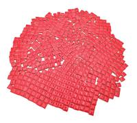 BDSHGRDH Azulejos de Mosaico， 500g Square Ceramic Mosaic Tiles, 500PCS 1 * 1CM Handmade Making Creative Micro Mosaic Pieces for Lovers DIY Mosaic Projects(Red)