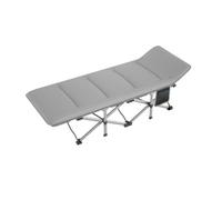 BDSHGRDH Cama Plegable, Household Simple Nap Bed, Office Adult Nap, Marching Bed, Portable Multifunctional Lounge Chair Recliner(Large)