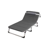 BDSHGRDH Cama Plegable, Single Person Household, Adult Nap, Marching, Outdoor Small Bed, Accompanying Lounge Chair Recliner Bed(Small)