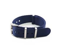 BDSHGRDH Correa de reloj， Correa de reloj, correa nailon, deportiva(Deep Blue,22mm)