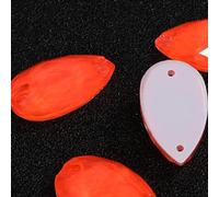 BDSHGRDH Diamantes de imitación， Flatback Rhinestones 12/20/28pcs/Pack Drop Shape Glass Glow Rhinestone Crystal for Dresses Clothing Sew on Stone Beads for Crafts Strass(Water Red,11X18mm28pcs)