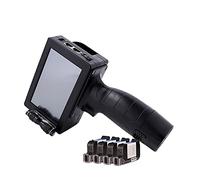 BDSHGRDH Impresora fotográfica， Impresora de Logotipos portátil Mano, inyección Tinta 12,7 mm y 0,5 Pulgadas Altura, Industrial, trazabilidad