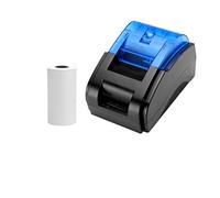 BDSHGRDH Impresora fotográfica， Impresora POS de Escritorio 58 mm, Impresora Recibos USB con Bluetooth, Tienda Ventas(Blue USB)