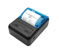 BDSHGRDH Impresora fotográfica， Mini Impresora de Etiquetas, portátil, Mini máquina Multifuncional con Bluetooth, Compatible múltiples Sistemas for el hogar y la Oficina(Add Printer Case)