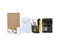 BDSHGRDH Impresora fotográfica， Mini Impresora inalámbrica portátil de Recibos con Bluetooth 58 mm(Yellow Printer)
