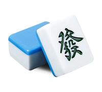 BDSHGRDH Juego de Mahjong, Chinese Mahjong Set 144 Tiles 42mm Easy-to-Read Game Set/Birthday