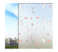 BDSHGRDH Láminas de privacidad para Ventanas, Unicornio Rosa Lindo for Ventanas de Vidrio, Ventana Opaca for baño(50x100cm)
