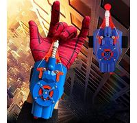 BDSHGRDH Lanzador de telarañas， Cosplay, Cuerda Real de 9.8 pies, Gadgets geniales, Juego rol superhéroe, Juguetes Divertidos Ideales for niños(Blue)