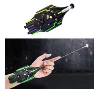 BDSHGRDH Lanzador de telarañas， Lanzador de Cuerdas con ventosas, Recogida automática, Alcance Lanzamiento 3 m, Recargable por USB(Black)