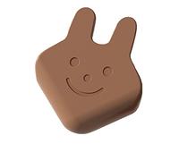 BDSHGRDH Protectores de Esquinas， 8 uds, Protectores de Esquinas, Gel Adhesivo Alta Resistencia, los Mejores a Prueba bebés, evitan Lesiones en la Cabeza niños Las mesas(Brown)