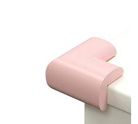 BDSHGRDH Protectores de Esquinas， Paquete de 8 esponjas anticolisión, Almohadilla esquinera for Mesa, Dispositivo antiadhesivo Alto for bebé(Pink)