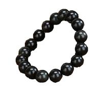 BDSHGRDH Pulsera brazalete de obsidiana de hielo natural