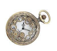 BDSHGRDH Reloj de Bolsillo， For Hombres, Relojes Vintage Fob, Collar, Reloj de Bolsillo, Colgante, Retro Decorativo, Decoraciones navideñas
