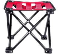 BDSHGRDH Silla Plegable, Taburete Plegable pequeño portátil, fácil de Guardar, for Exteriores, Banco Picnic, Taburete(Rood)