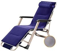 BDSHGRDH Tumbonas， Silla de Gravedad Cero, Resistente, Plegable, Metal, for Patio, Oficina, Camping, etc
