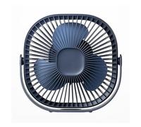 BDSHGRDH ventilador， Mini ventilador de escritorio, portátil USB pequeño 3 velocidades, enchufe, miniventilador refrigeración, silencioso giratorio 360 °(Blue)