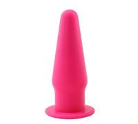 Bdsm-juguetes sexuales anales de silicona for hombre, tapón Anal erótico, hilo de estimulación del punto G suave, dilatador vaginal, tapón Anal, 18 Sex Shop(Pink)
