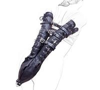 BDSM - Muñequera para bondage (manga larga), diseño sexy y estrecho, bolsillos atados
