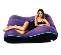 BDSM Sex Sofa,Cojín Erótico,Juguete Sexual,Cojín Inflable Para Parejas,Soporte Para Posiciones Sexuales, Rampas Multifuncionales, Muebles Eróticos Para Parejas (Azul Claro)