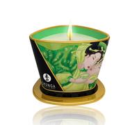 BDSM Wax Play - Vela de masaje Shunga - Exotic Green Tea