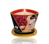 BDSM Wax Play - Vela de masaje Shunga - Sparkling Strawberry Wine