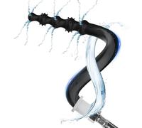 BDSMJOY ducha anal Limpieza,Duchas de colon Plug Anal con 5 Bolas,Manguera de enema flexible,juguetes eróticos para pareja sexuales (M)