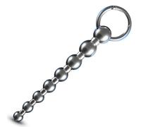 BDSMLOVE Dilatador Uretral de Acero Inoxidable, Tapones Juguete Sexual Tapón para el Pene Dilatadores Uretrales Hombres Catéter Uretral Hombre Juguete Sexual Erótico (L)
