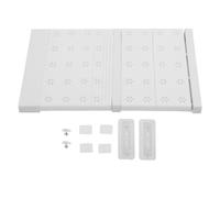 BDUZXMPUW Expandable Closet Shelves, Length Space STO Rack, Retractable Divider Shelf for Closet Cabinet Bathroom, Steel Tube ABS PP l with Nail Inlation, (41-52cm/16.5-20.5in Length)