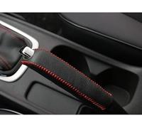 BDVIK Cubierta Freno Mano del Coche para Skoda Fabia Mk3 (NJ) 2014 2015 2016 2017 2018 2019 2020 2021,PU Cuero Protectora Resistente al Desgaste Cómoda Antideslizante Interiores Accesorios