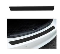 BDVIK Pegatinas Protectoras Parachoques Trasero Coche para Jaguar F-Pace 2021 2022 2023,Protector de Parachoques Trasero de Fibra Carbono Coche Accesorios,A/90cm*7cm
