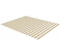 BDW Holztech Somier Enrollable de 350 kg, extrafuerte, de bosques autóctonos, 120 x 200 cm, sin Tratar para un sueño Saludable