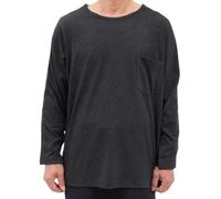 BDXZJ Camisas Postquirúrgicas De Manga Larga para Hombre Batas Cálidas para Fracturas Discapacidad Encamados Parálisis Ropa De Ancianos, Fácil De Poner Y Quitar D,XL