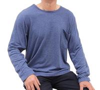 BDXZJ Camisas Postquirúrgicas De Manga Larga para Hombre Batas Cálidas para Fracturas Discapacidad Encamados Parálisis Ropa De Ancianos, Fácil De Poner Y Quitar B,XL