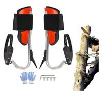BDXZJ Clavos para Trepar, Crampones De Escalada De Árboles con Guantes Picos para Trepar Árboles para Trabajos En Árboles para Escalar, Equipo De Escalada De Palmeras B