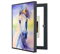 BDXZJ Cuadro Electrico Tapa Caja Decorativos Modernos Caja Medidor Interior Decorativo Cubrecontador Cubierta Panel Electrico Caja De Distribucion Tapa Decorativa F,50 * 60cm