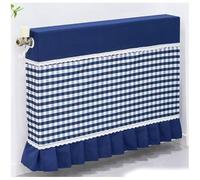 BDXZJ Cubierta Antipolvo para Radiador, Funda Protectora De Radiador, Transpirable, Lavable, Almohadilla Decorativa para Radiador, Evita Que El Polvo Entre En La Parte Superior G,L220*H60