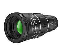 BDXZJ Monocular 16 X 52 HD Telescopio Impermeable Monoculo Telescopio Portatil con Smartphone Holder Tripod para Observación de Aves, Caza, Senderismo, Conciertos, Viajes, Acampada, Negr