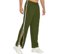 BDXZJ Pantalones De Rehabilitación para Hombre Y Mujer, Cremallera Pantalones Paciente Cuidado Ropa Pantalones De Jogging, Ropa Deportiva Suelta, Informal, Pantalones De Entrenamiento I,XL