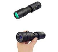 BDXZJ Telecopio Monocular 4K 10-300X40mm Telescopio Monocular con Zoom, Monocular HD de Alta Potencia con Soporte para Teléfono Inteligente Y Trípode BAK4 para Observación de Aves