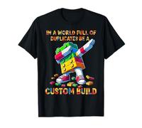 Be A Custom Build Funny Master Builder Dabbing Kids Boys Camiseta