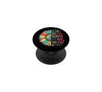 Be A Decent Human It's Not That Hard PopSockets PopGrip Adhesivo