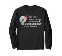 Be a Decent Human It's Not That Hard Pride Be Better Humans Manga Larga