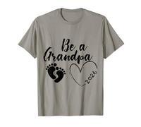Be A Grandpa Heart Huella 2026 Camiseta