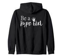 Be a Hype Girl Queen Hype Woman Hype Dance Squad Cheer Mom Sudadera con Capucha